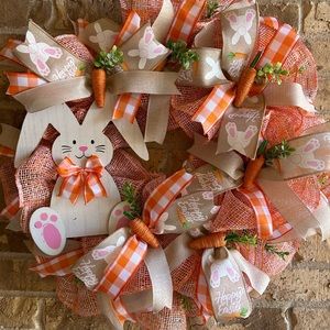 Adorable Easter wreath